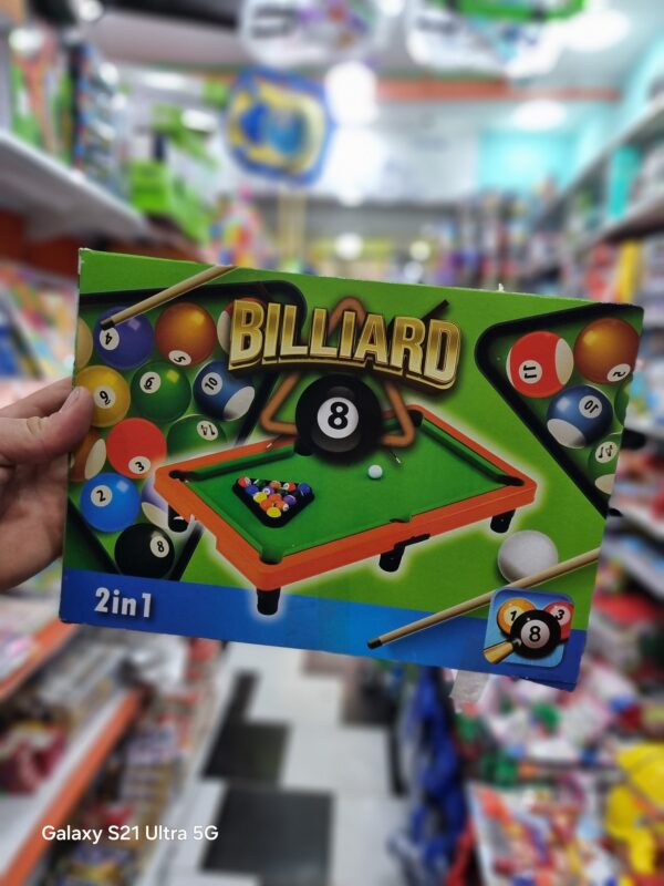 لعبة بلياردو وبلنق 2في1