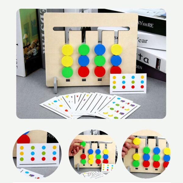 لعبة الالوان والفاكهة مونتي سوري