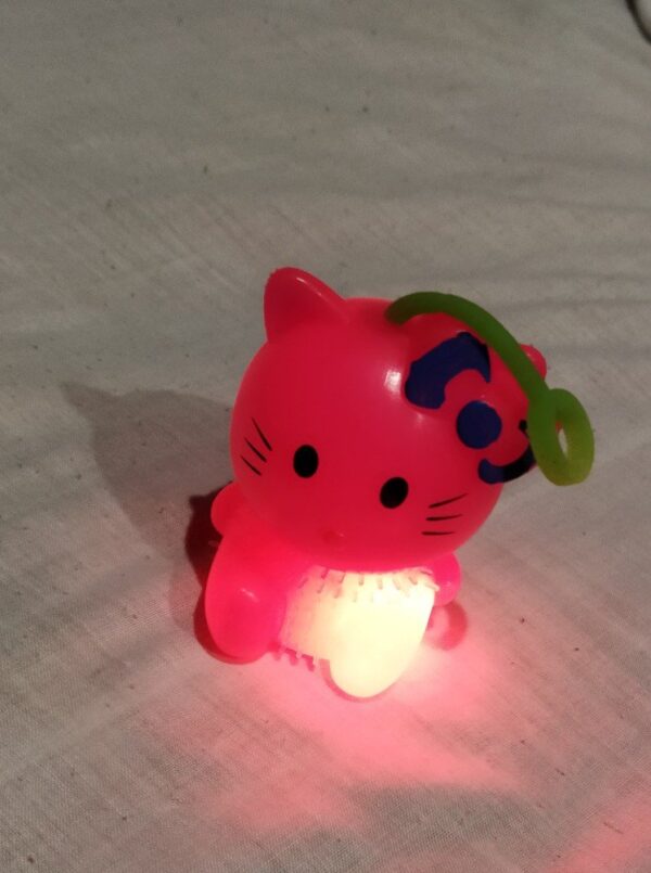 لعبة السيليكون تزمر وتشعل الضوء