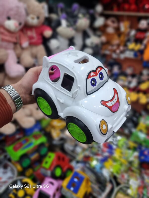 سيارة ولعبة تركيز 2في1